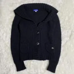 バーバリー ブルーレーベル ニット ウール ジャケット