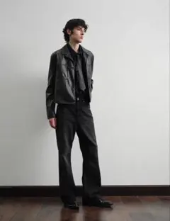 【値下げ】slight vogue レザージャケット ブラック 3サイズ