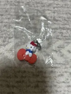 ハローキティ アメリカンデザイン　 めじるしアクセサリー　ガチャ リボンver.