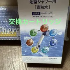 フリーサイエンス素粒水 浄水シャワー　交換カートリッジセット　未開封