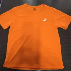 週末SALEアシックス　 ランニングワンポイントショートスリーブTシャツ　S