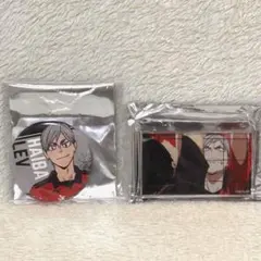 ハイキュー‼︎ 缶バッジ　アクリルパネル　灰羽リエーフ　2点セット