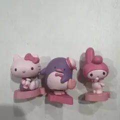 シェイキー！サンリオキャラクターズ　バブルヘッドドールPart1　3体セット