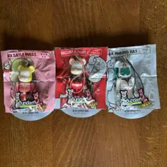 ベアブリック　ペプシ　ガンダム3個