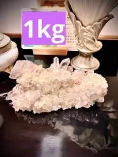 極上・大型クラスター】インド産ピンクマニカラン2.34kg23cmヒマラヤ