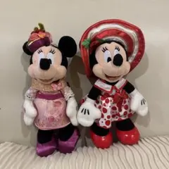 ミニーのスタイルスタジオ　ぬいぐるみバッジ　セット