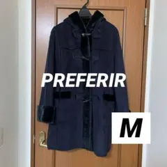 PREFERIR プレフェリール　ダッフルコート　フェイクムートンコート