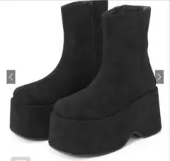 スエード厚底ブーツ[zr1140]