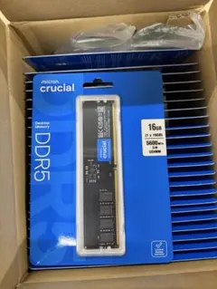 未開封新品レシート付 Crucial DDR5 5600 16GB×2 32GB Crucial 32GB DDR5 RAM Kit (2x16GB), 5600MHz (or 5200MHz) Desktop