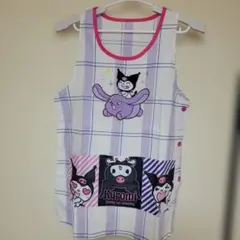 Kuromi エプロン 紫色