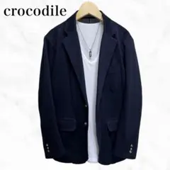 crocodile テーラードジャケット　シンプル　トップス