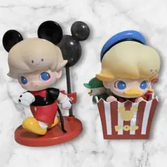 ポップマートDIMOOWORLD×DISNEY ミッキー、ドナルド2個セット