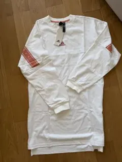 adidas 長袖 膝丈ワンピース 新品