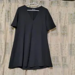 ZARA trf collection ブラック ワンピース AラインM最終価格