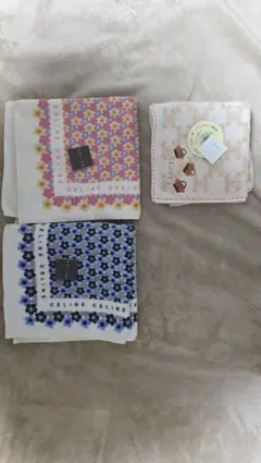 CELINE　ハンカチ　大判タオルハンカチ　セット