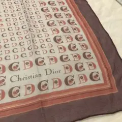 used vintageChristian Dior CD 花柄　スカーフのサムネイル