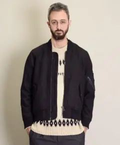 ブラック ブルゾン