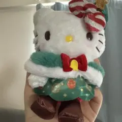 ハローキティ クリスマスぬいぐるみのサムネイル