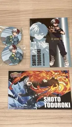 僕のヒーローアカデミア 轟焦凍 缶バッジ