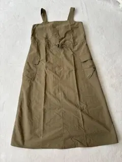 【GU】サロペットジャンパースカートLサイズ