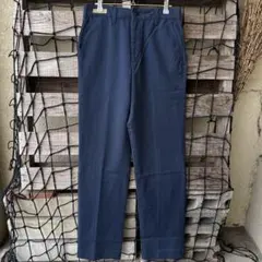 90s UniFirst USA製 ワークパンツ ネイビー 30×34