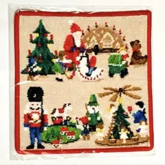 フェイラーのタオルハンカチ クリスマス柄のNUT CRACKERです☆