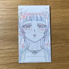 猫猫　ランダムチケット風カード