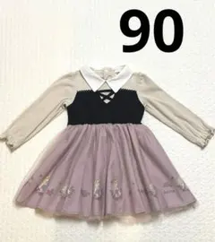 リトシー オーロラ姫 ワンピース 90 ディズニー プリンセス