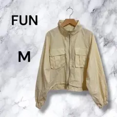 FUN ファン ポケシャカブルゾン アイボリー Mのサムネイル