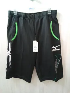 Mizuno ブラックハーフパンツ 2XLサイズ