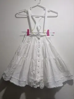 BABY PINK HOUSE ピンクハウス　ティアードスカート　ピコフリルのサムネイル