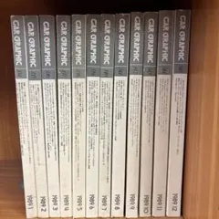 CAR GRAPHIC 1989年号セット