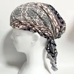 W010 頭巾帽 頭巾 帽子 包頭帽 護理帽 醫療用帽