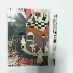 FURLA メモ帳 ( COACH ボールペンはおまけ )のサムネイル