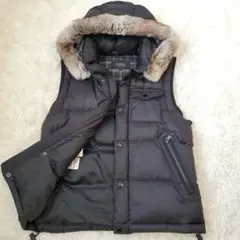 ⭐極美品⭐BURBERRY BLACK LABEL ホワイトグース ダウンベスト