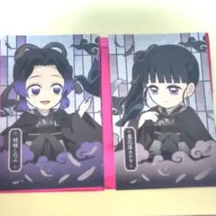 鬼滅の刃 胡蝶しのぶ 栗花落カナヲ カードセット ハロウィン