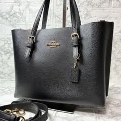 【極美品】COACH モリー トート 25 2way ハンド ショルダーバッグ