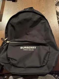 BURBERRY ブラックバックパック 値段交渉で安くできます‼️