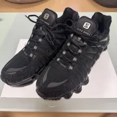 NIKE SHOX TL triple black 28.5cm 海外モデル