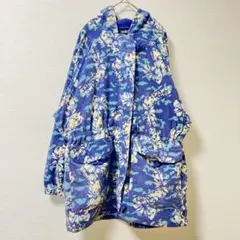 アディダス　ボタニカル　総柄　フリースジャケット　フリースパーカー