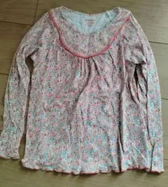 【130】花柄 長袖カットソー 【OshKosh】