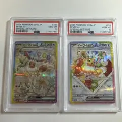 【PSA連番】ブイズ　RR テラスタルフェス ⭐️ポケモンカード ポケカ テラスタルフェスex ブイズ RR PSA10