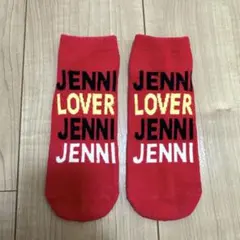 【JENNI】靴下　レッド
