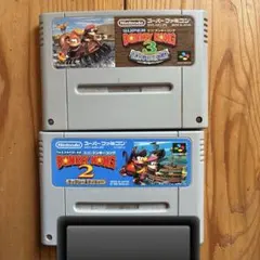 スーパーファミコン スーパードンキーコング 2&3 セット