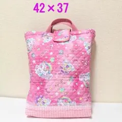 着替え袋 体操服入れ 手提げ袋 ユニコーン ピンク