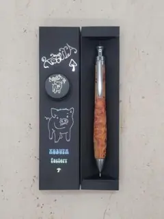 新品 こぶた工房 極上花梨瘤 シャープペンシル0.5 - メルカリ