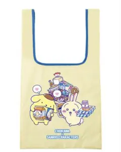 ちいかわ　サンリオ　うさぎ　ポムポムプリン　エコバッグ　カプセルトイ