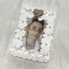 【No.161】ホイップデコ B8 トレカケース ホワイト パール 山中柔太朗