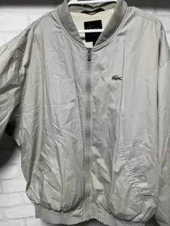 LACOSTE ベージュ ナイロンジャケット