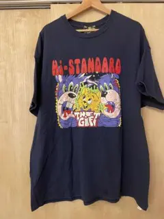 Hi-STANDARD Tシャツ L 受注販売]SNB TOUR HONGOLIAN Kids T-shirt（BLACK） - Hi-STANDARD
